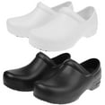 thumbnail image 2 of facefd Mens Chef Shoes Nonslip Safety shoes for Kitchen Cook Oil Proof WaterProof 37 White, 2 of 9