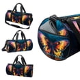 thumbnail image 3 of Butterfly Size 17.7 inch Sports Bag with Interior Zipper Pocket - Travel Tote, Gym Bag, Basketball Bag - Large Capacity, 3 of 6