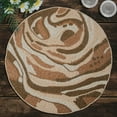 thumbnail image 6 of Brown Beige Beaded Placemats Set of 8 for Dining Coffee Table Scratch Heat Stain Resistant Charger Kitchen Decor Durable Tablemats - Fall Autumn Thanksgiving Holiday - 14 Inches, 6 of 8