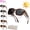 B, variant on UV400 Protection Polarized Fit Over Sunglasses for Men Women, UV400 Protection Floral Frame Wear Over Glasses