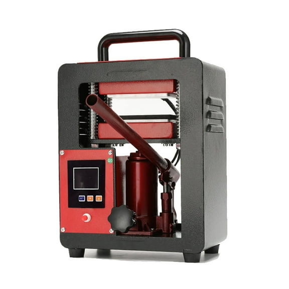 5 T Portable Hydraulic Heat Press Machine Dual Hea