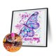 thumbnail image 2 of Cuadros Decorativos DIY mariposa luminosa diamante pintura completo redondo taladro pared decoración Rhinestone Ndcxsfigh Nuevos Originales, 2 of 9