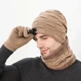 thumbnail image 2 of Gorro Bufanda Cuello Guantes Unisex Para Invierno Frío, 2 of 8