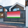 thumbnail image 5 of Zufioo Watermelon Print Holiday Banners, Party Banners, Hanging Flags, Bar Shopping Mall Garden Wall Decorations, Holiday Decoration Supplies-Small, 5 of 8
