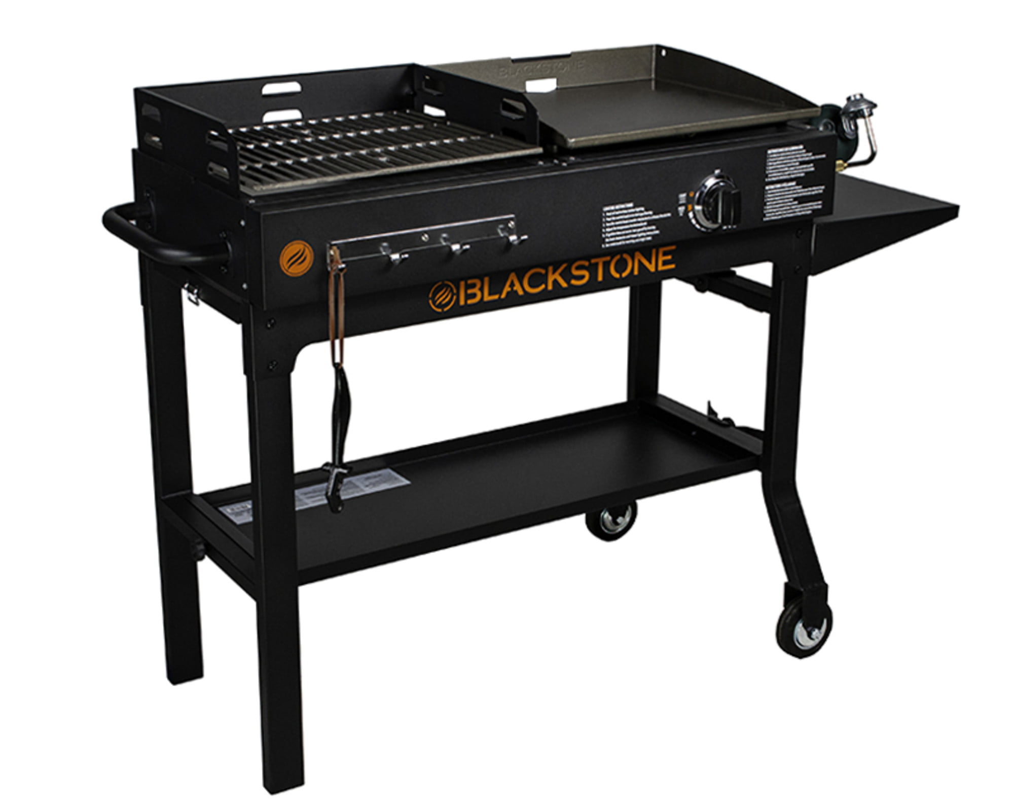 Blackstone Duo 17 Griddle and Charcoal Grill Combo 