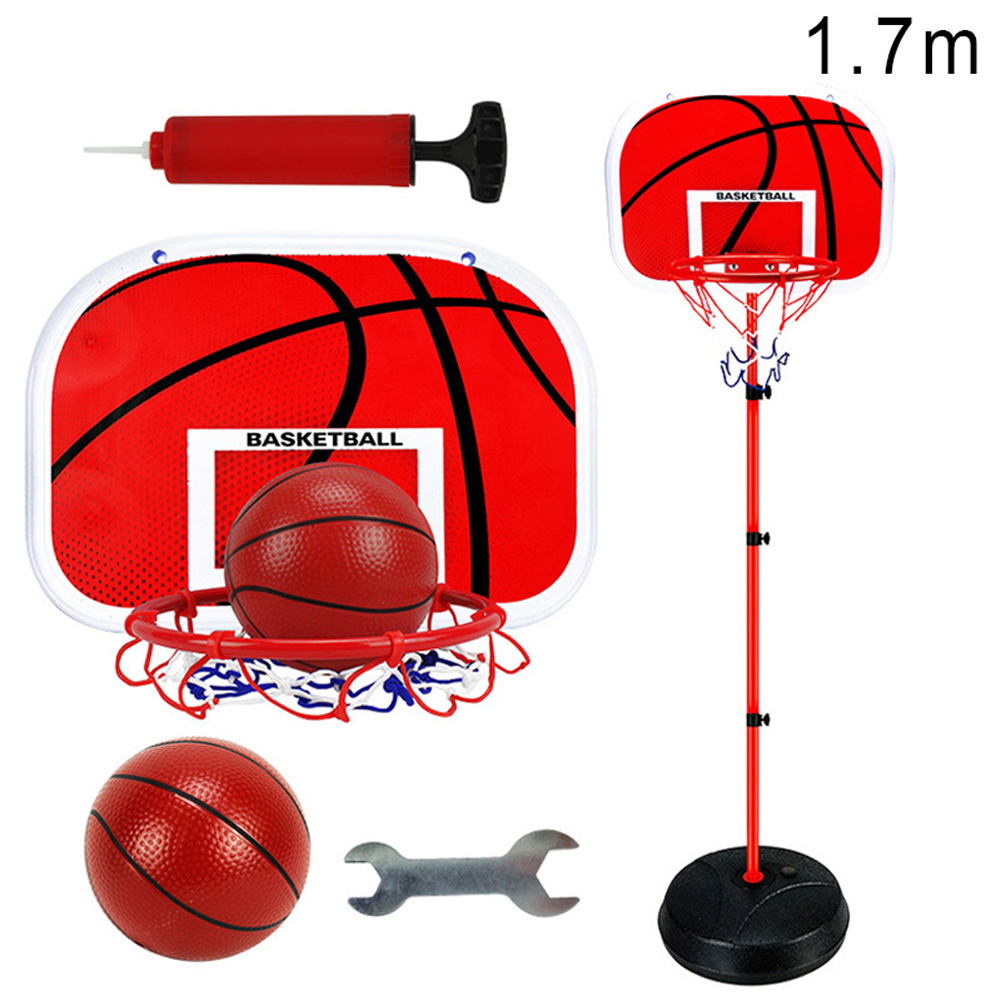 Children Height Adjustable Portable Basketball System Basketball Hoop