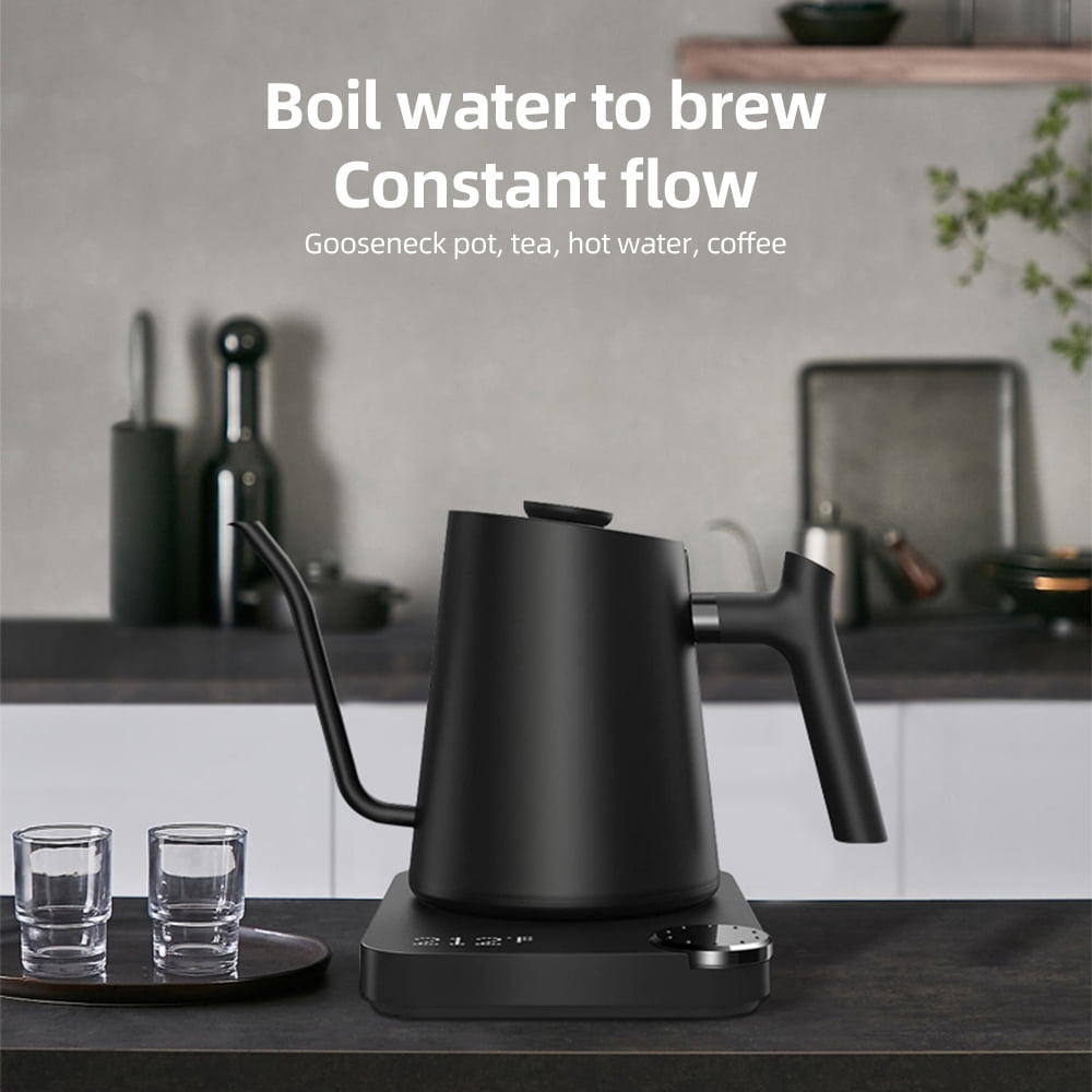 Electric Kettle,Inner Quick / Brew Steel Kettles Pour 0.9l Temperature 1200w Kettles / Boil Water Temperature Stainless Quick 1200w Brew Tea Coffee / Tea Over Kettles Water - Inner -