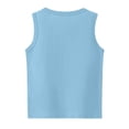 thumbnail image 3 of Abcomgle Boys Tank Tops 14-16 Summer Crewneck Sleeveless Tanks for Boys Casual Solid Athletic Shirts for Boys, 3 of 6