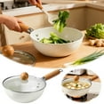 thumbnail image 1 of Lightweight Ceramic Nonstick Frying Pan Skillet Cookware Chef Grade Kitchen Utensil For Sauteing Frying Eggs Omelets With Superior Heat Distribution Easy Clean Induction Compatible Cooking Utensils, 1 of 6