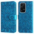 thumbnail image 4 of Funda tipo cartera GANGXUN para Honor 200 Lite 5G , diseño girasol, cuero PU, soporte, cierre magnético, tarjetero, 4 of 5