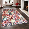 thumbnail image 4 of Alfombra persa con diseño turco para hotel, sala de estar, mesa de centro, sofá, antideslizante, lavable, 4 of 5