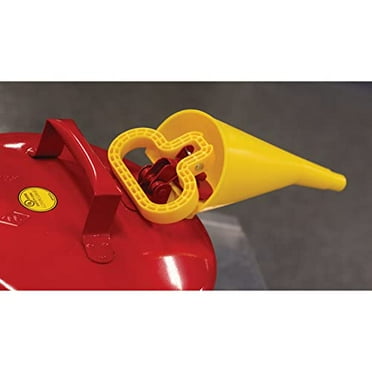 Eagle 2 Gallon Type I Green Safety Gas Can for Oil and Other Combustibles with Flame Arrester, Self-Closing Lid, and F-15 Funnel, Made in the USA, Galvanized Steel Flammable Storag