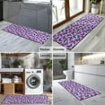 thumbnail image 2 of Purple Butterfly Pattern Kitchen Rug Mat,Kitchen Runner Rugs Non Skid Washable,Decorative Kitchen Floor Mats for Kitchen,Sink,Laundry,17"X47", 2 of 5
