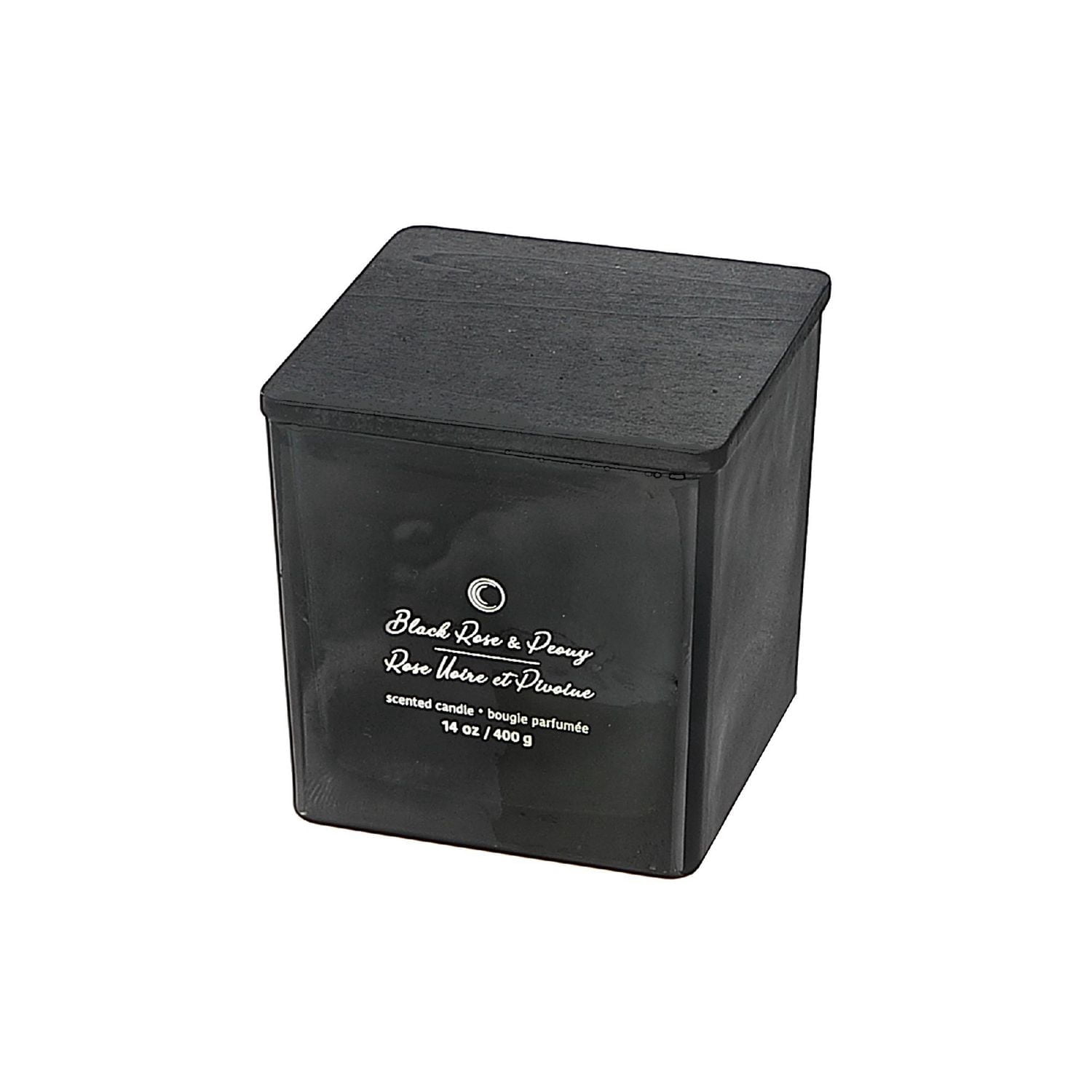 14 Oz De Haut Brillant 2 Mèches Carrées De Rose Noire Et Pivoine