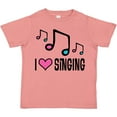 thumbnail image 3 of Inktastic Choir Singer Music I Love Singing Girls Toddler T-Shirt, 3 of 5