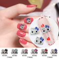 thumbnail image 2 of Dijes de diamantes de imitación de aleación de Hello Kitty para uñas, gemas de Metal 3D para uñas, joyería, cuentas de cristal Strass, accesorios de manicura, 10 piezas, 2 of 4