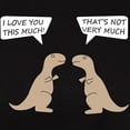 thumbnail image 3 of CafePress - T Rex Feelings, Hilarious Women's Dark T Shirt - Women's Traditional Fit Dark T-Shirt, 3 of 4