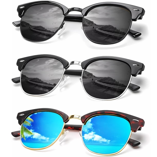 Gafas de sol polarizadas KALIYADI para hombres y mujeres con protección UV400