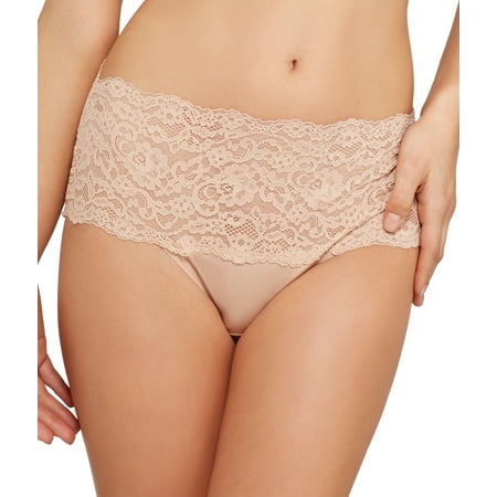 

HANKY PANKY MOCHA SILKY SKIN HIGH-RISE BRIEF SIZE XLarge
