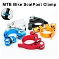 thumbnail image 3 of Bicycle Seat Post Clamp Quick Release Style SADDLE Seat Post Clamp Hot Y8 B7P7, 3 of 9