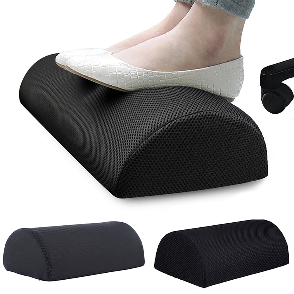 Ergonomic Foot Rest Under Desk Cushion Enhanced Resilient Comfort Foam Non Slip