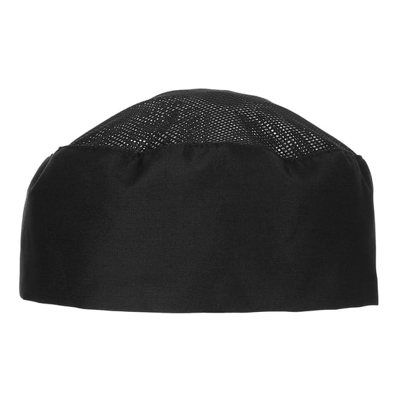 Raindrops Unisex Chef Caps Black Chef Hat Classic Shape Cooking 1Pcs