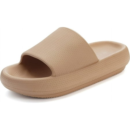 Pillow Slippers for Women and Men | House Slides Shower Sandals | Cushioned Thick Sole