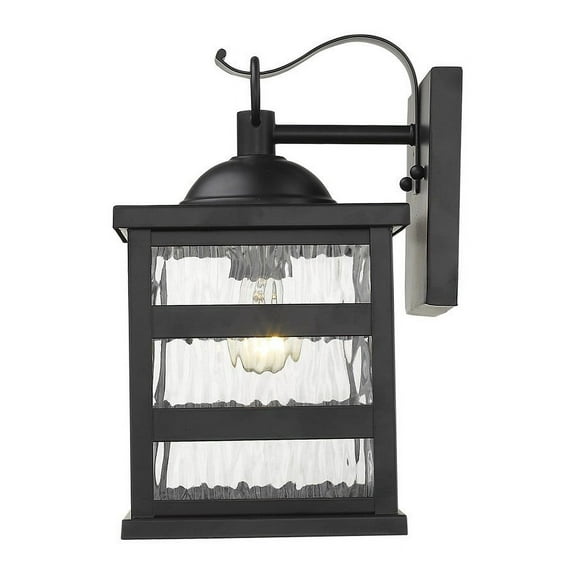 Morris 1-Light Matte Black Wall Light
