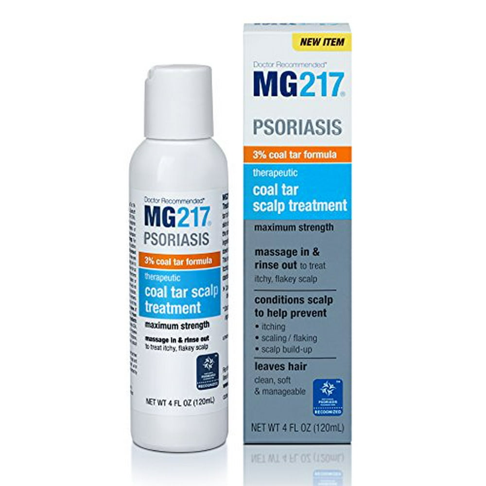 MG217 Psoriasis Therapeutic 3 Coal Tar Scalp Treatment, 4 Ounce