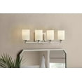 thumbnail image 6 of Darlington 29.5 in. 4-Light Brushed Nickel Vanity Light with Frosted Opal Glass Shades, 6 of 6