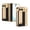 G, variant on Lunvic Case for Apple iPhone Duo, Luxury Electroplated Leather Hinge Protection Cover with Built-In Screen Protector and Hidden Kickstand, G