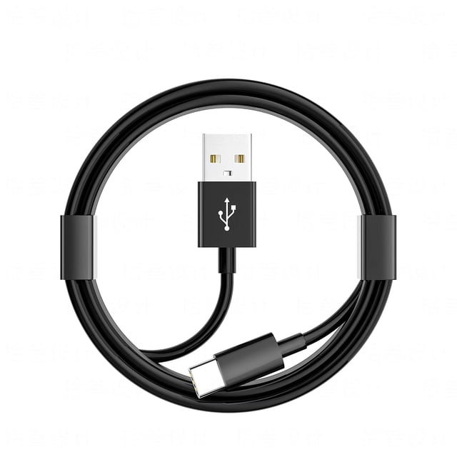 Cable CarPlay LIAUBN USB A a USB C de 1 m, negro