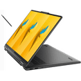 thumbnail image 2 of Lenovo Yoga 7i 2-in-1 Laptop, 16" WUXGA (1920 x 1200) Touch Screen, Intel Iris Xe Graphics, Intel Core i5-1335U, 8GB RAM, 512GB PCIe SSD, Backlit, Windows 11 Home, Storm Grey, with 5ave Stylus Pen, 2 of 5
