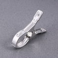 thumbnail image 3 of 2PC Stainless Steel Quilt Drying Clothes Large Clip Thicken Springs High Elastic Smooth Jaws 14.8CM (Silver), 3 of 8