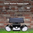 thumbnail image 3 of Solar Lights Outdoor, Motion Sensor Security Lights Solar Wall Lights, 3 of 4