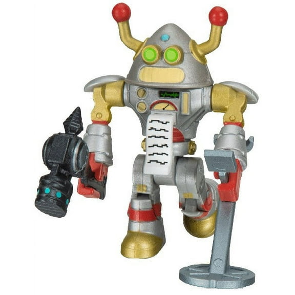 Roblox Action Collection - Brainbot 3000 Figure Pack [Includes Exclusive Virtual Item]