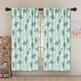 thumbnail image 5 of Blackout Kids Curtains,LightBlue Cartoon Dinosaurs Trees Pattern Childrens Insulated Curtains Set Of 2,Bedroom Essentials,Toddler Room Decor 52"x63", 5 of 5
