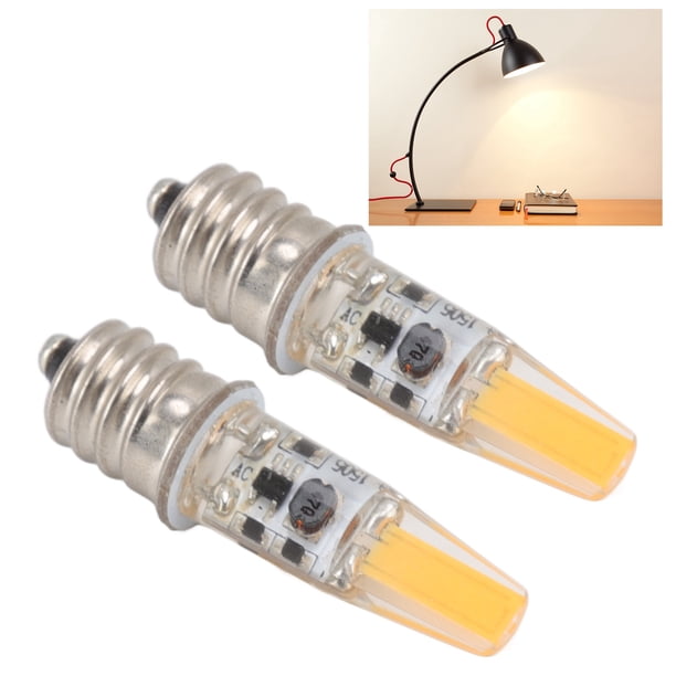 Bombilla LED E12, Fácil De Instalar 2W 12V Protección Del Medio Ambiente Bombilla De Candelabro Ahorro De Energía Para El Hogar