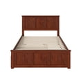 thumbnail image 6 of Madison Platform Bed with Matching Foot Board with Twin Size Urban Trundle Bed in Multiple Colors and Sizes, 6 of 9