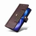 thumbnail image 3 of FOXDOCK Funda tipo Cartera para iPhone 17 – Cubierta de Cuero PU con Múltiples Ranuras, Bolsillo para Efectivo y Correa de Muñeca, 3 of 6