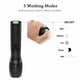 thumbnail image 3 of Naiovety Linterna táctica LED 5 modos High Lumen Zoomable Resistente al agua Luz de mano para acampar Senderismo Emergencia al aire libre 4200mA Ropa Deportiva, Zapatos, 3 of 6