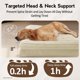 thumbnail image 3 of Cama ortopédica para perros MEKIY con laterales para perros extra grandes, beige, 3 of 7