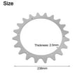 thumbnail image 4 of Anti Skid Lawn Mowing Wheels For Ecovacs Goat Robotic Mower Stainless Steel Construction For Enhanced Traction, 4 of 9