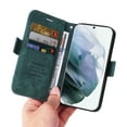 thumbnail image 4 of Nalacover Wallet Case with Wrist Hand Strap for Samsung Galaxy S24 Ultra Purse Case, Premium PU Leather Shockproof Flip Kickstand Cover with Card Slots Holder Case for Galaxy S24 Ultra, Green, 4 of 9