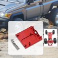 thumbnail image 6 of Dualoai RC Car Motor Mount Aluminum Alloy Sturdy Upgrade Part for MN168 MN78 1/12 RC Red, 6 of 9