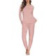 thumbnail image 2 of Conjunto de pijama informal y cómodo para mujer, ropa de dormir de manga larga con temática navideña, Jersey, trajes estampados a pedido, 2 of 4
