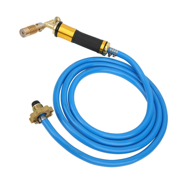 Propane Soldering Torch, Propane Welding Tools Useful Practical Gas Plumbing Torch with Hose for Impurity Removal for Soldering