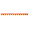 Flaming Fire Truck 6 3/8" x 10' Jointed Banner - Pack of 6