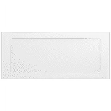 LUXPaper #10 Full Face Window Envelopes w/Peel & Press, 4 1/8 x 9 1/2, White, 50/Pack