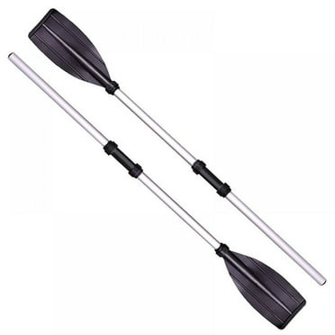 1 pairs Aluminum Alloy Detachable Afloat Kayak Oars Paddles Boat Rafting Cano